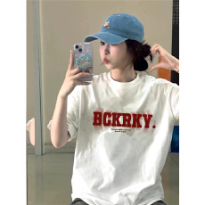 批发T恤女纯棉网红新款超火宽松版圆领学生短袖大码体恤夏季<b class='q'>夏装</b>半袖