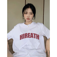 批发纯棉时尚宽松<b class='q'>短袖</b>显瘦学生个性落肩T恤女夏季百搭2025体恤韩版ins