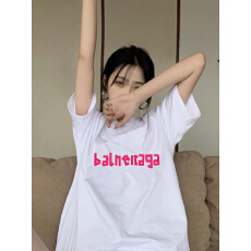 批发短袖女半袖宽松版网红显瘦圆领韩版时尚夏季纯棉T恤个性落肩<b class='q'>夏装</b>