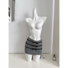 批发叶子 YEZIYZZ 甜美风蝴蝶结高腰半身裙女装秋<b class='q'>冬</b>新款防走光包臀裙