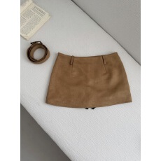 批发OYFF凡凡【雾绒棋盘】学院风撞色菱形格针织毛衣女麂皮绒<b class='q'>短裙</b>