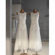 批发有洧 早春漂亮<b class='q'>连衣裙</b>女2026新款无袖<b class='q'>拼接</b>裙白色背心裙子夏