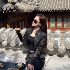 批发新中式<b class='q'>外套</b>女装早春高级感提花防晒衬衫轻薄<b class='q'>休闲</b>国风盘扣唐装上衣