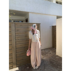 白色提花小衫女夏季设计感花边气质绝美百搭短款衬衫