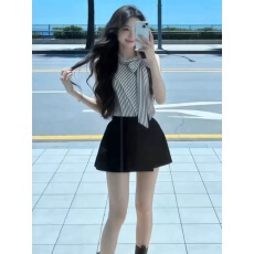 批发小个子韩系穿搭洋气减龄一整套时尚套装2026年夏季<b class='q'>新款</b>两件套女装