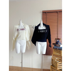 批发Pinksoya 12/12 20点【新品限时9折】费尔岛坎肩<b class='q'>罩衫</b>吊带背心上衣