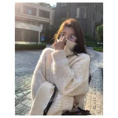 批发慵懒风毛衣<b class='q'>宽松</b><b class='q'>外套</b>秋冬新款2025年冬装新款针织开衫加厚上衣女装