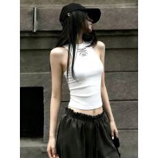 批发辣妹工字型小吊带背心女2026<b class='q'>春</b>夏外穿内搭修身无袖美背甜酷风上衣