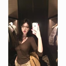 批发针织衫毛衣<b class='q'>中袖</b>t恤女秋冬休闲修身显瘦打底衫外穿上衣通勤女装