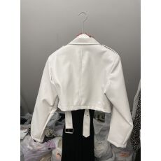 批发韩国东大门2025春秋新款时尚翻领拉链机车PU皮衣小个子短款外套女