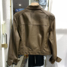 批发皮衣外套女小众短款夹克2025年春秋季新款韩版机车服小个子上衣潮