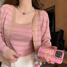 批发出大货 背心显瘦开衫外套套装女2026新款春装大码慵懒风两件套