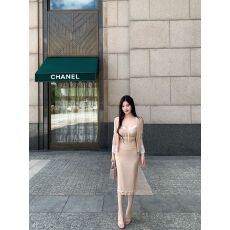 批发出大货 气质<b class='q'>休闲</b><b class='q'>套装</b>女秋季长袖纯欲开衫蕾丝吊带半身长裙三件套