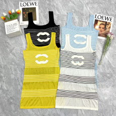 批发2026夏季新款工字背心连衣裙女韩版修身显瘦薄款女