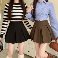 批发~西装半身裙女高腰A字裙<b class='q'>防走光</b>短裙包臀裙