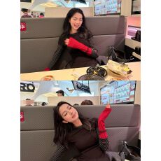 批发人棉莫代尔欧韩时尚设计撞色拼接<b class='q'>条纹</b>假两件<b class='q'>长袖</b>上衣女修身<b class='q'>T</b><b class='q'>恤</b>