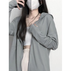 批发正肩户外冰丝防晒衣女款<b class='q'>夏</b>季2026新款女孩轻薄透气防晒服开衫外套