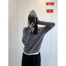 批发秋冬季高级感黑色假两件<b class='q'>针织</b>衫女软糯亲肤长袖老钱风内搭打底<b class='q'>上衣</b>