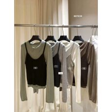批发Hers-秋季韩系简约复古两件套针织衫+吊带背心<b class='q'>套装</b><b class='q'>女士</b>