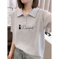 批发大码女装胖mm宽松纯棉短袖t恤polo衫女2026新款妈妈夏装欧货上衣
