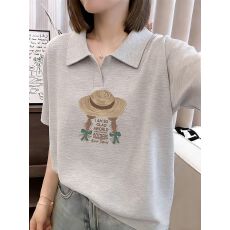 批发大码女装胖mm宽松纯棉短袖t恤polo衫女2026新款妈妈夏装欧货上衣