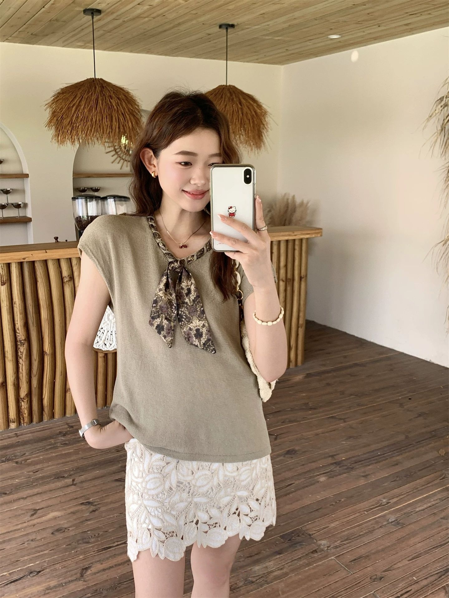 BY31524# 老钱风丝带麻...