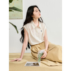 批发官图26上衣女夏季新款小衫刺绣翻领短袖雪纺<b class='q'>衬衫</b><b class='q'>显瘦</b>通勤白色