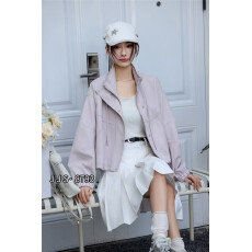 批发2026<b class='q'>春</b>季新款小个子皮衣外套女立领机车服今年流行皮夹克短款上衣