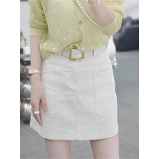 批发南方蒂斯 春夏新款显瘦小<b class='q'>清新</b>休闲牛仔裙 弹力短裙裤