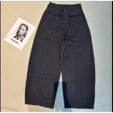 批发秋冬加绒加厚气球裤 设计感<b class='q'>西装</b>时尚休闲洋气百搭裤女