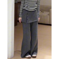 批发2025秋季新款时尚百搭显瘦屁帘<b class='q'>裤</b>女时尚气质小众洋气设计感休闲<b class='q'>裤</b>