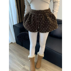 批发【美腿搭子】原单订制松紧腰小花短<b class='q'>裤</b>休闲<b class='q'>裤</b>
