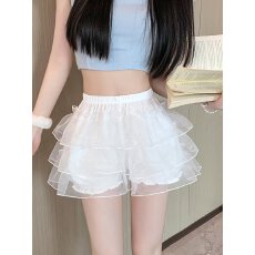 安全裤女夏防走光可外穿jk蓬蓬裙狗短可爱打底裤Lolita南瓜裤裙撑