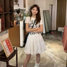 批发系短款<b class='q'>半身</b>裙女夏季芭蕾风少女感高腰裙子复古气质蓬蓬裙