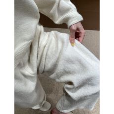 批发慵懒风阔腿裤女秋冬韩版网红显瘦宽松垂感休闲糯米裤宽松拖地裤子