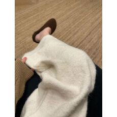 批发灰色毛呢阔腿裤女秋冬韩版复古宽松慵懒风软糯垂感直筒休闲拖地裤