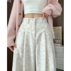 批发肌理感奶芙西装阔腿裤女夏季<b class='q'>韩版</b>复古高腰显瘦小个子直筒休闲裤潮
