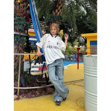 批发原版冰球服250克镂空魔方运动球衣短袖T恤男女夏季宽松潮牌上衣