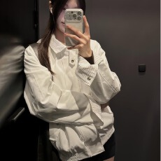 批发高级感气质纯色短外套<b class='q'>女</b>韩版简约休闲百搭<b class='q'>夹克</b>工装上衣春秋新款