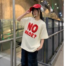 批发短袖<b class='q'>T</b><b class='q'>恤</b>男女2026春新款美式复古设计感<b class='q'>字母</b>印花宽松显瘦小众上衣