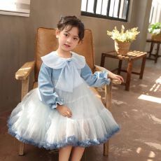 批发女童秋冬裙子<b class='q'>儿童</b>连衣裙小女孩衣服公主裙2025新款冬季<b class='q'>蓬蓬裙</b>时髦