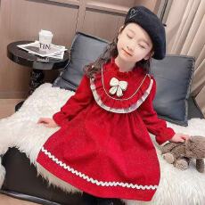 批发<b class='q'>女童</b>连<b class='q'>衣裙</b>春秋季2026新款儿童洋气宝宝高级感时髦女孩公主<b class='q'>裙</b>子