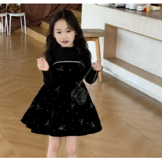 批发<b class='q'>女童</b>连<b class='q'>衣裙</b>套装新款洋气甜美宝宝打底背心<b class='q'>裙</b>两件套儿童秋冬装<b class='q'>裙</b>子