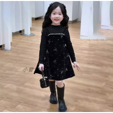 批发女<b class='q'>童</b><b class='q'>春秋</b><b class='q'>季</b>背心裙<b class='q'>套装</b>洋气宝宝蓬蓬裙子儿<b class='q'>童</b>打底衫连衣裙两件套