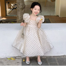 批发法式蓬蓬<b class='q'>裙</b><b class='q'>礼服</b><b class='q'>裙</b>波点公主<b class='q'>裙</b><b class='q'>女童</b>高端<b class='q'>连衣</b><b class='q'>裙</b>夏季2026新款长<b class='q'>裙</b><b class='q'>洋气</b>
