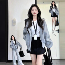 批发春秋款上衣秋冬季2025年新款秋冬装ins今年流行漂亮<b class='q'>休闲</b><b class='q'>外套</b>女士