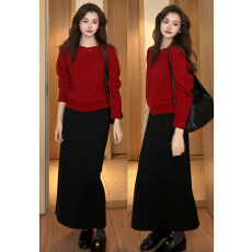 批发慵懒风软糯毛衣女红色麻花宽松高级感2026<b class='q'>秋</b>冬新款加厚洋气上衣