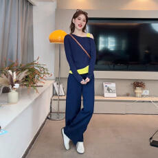 批发韩系气质休闲运动<b class='q'>卫衣</b><b class='q'>套装</b><b class='q'>女</b>春秋季2026新款薄款小个子穿搭一整套