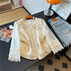 批发实拍2026<b class='q'>夏</b>季上新新中式复古提花工艺亮片显瘦百搭时尚外穿马夹女