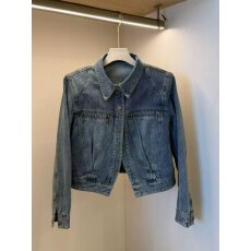 批发韩式复古蓝色牛仔外套女2026<b class='q'>春</b>季新款高级感时尚百搭短款夹克上衣